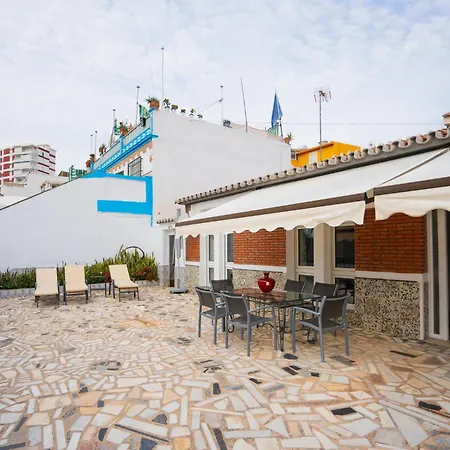 בית נופש A&n Beachfront Terrace House On The Promenade טורה דל מאר